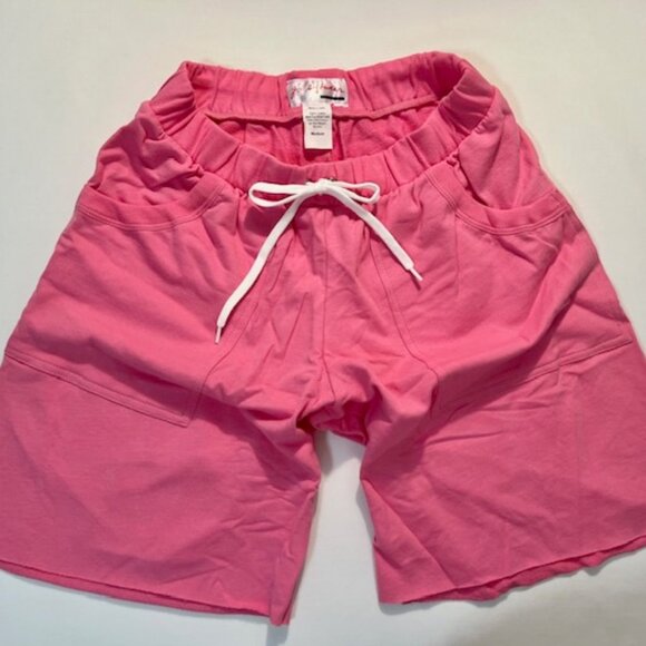 Go Softwear Size M Pacific Workout Shorts with Front Pockets - Flamingo Pink - Picture 2 of 13
